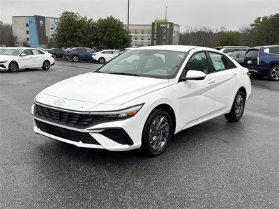 2026 Hyundai Elantra Hybrid Blue
