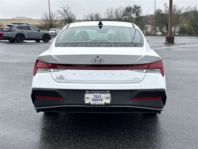 2026 Hyundai Elantra Hybrid Blue
