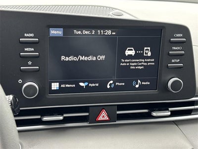 2026 Hyundai Elantra Hybrid Blue