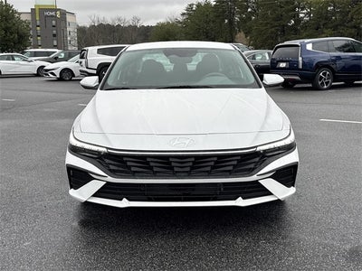 2026 Hyundai Elantra Hybrid Blue