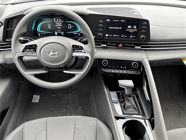 2026 Hyundai Elantra Hybrid Blue