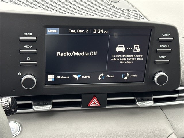 2026 Hyundai Elantra Hybrid Blue