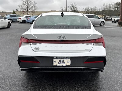 2026 Hyundai Elantra Hybrid Blue