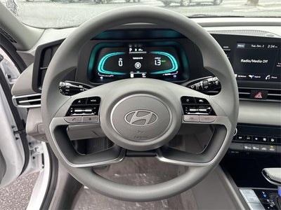 2026 Hyundai Elantra Hybrid Blue