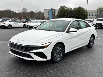 2026 Hyundai Elantra Hybrid Blue