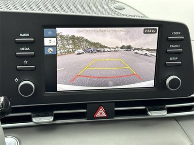 2026 Hyundai Elantra Hybrid Blue