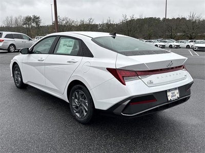 2026 Hyundai Elantra Hybrid Blue