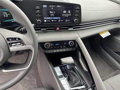 2026 Hyundai Elantra Hybrid Blue