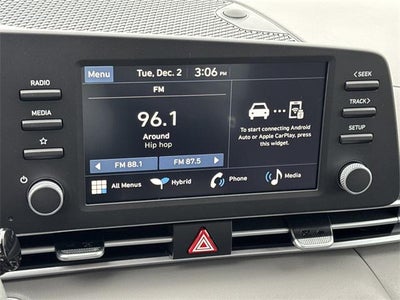 2026 Hyundai Elantra Hybrid Blue