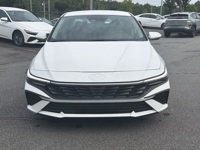 2026 Hyundai Elantra Hybrid Blue