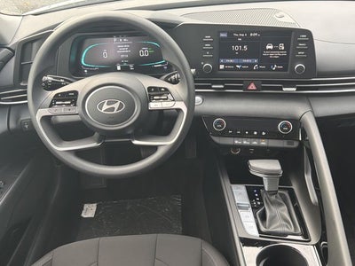 2026 Hyundai Elantra Hybrid Blue
