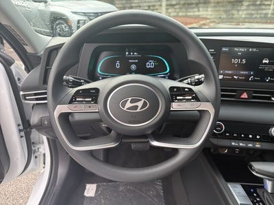 2026 Hyundai Elantra Hybrid Blue