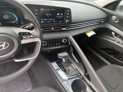 2026 Hyundai Elantra Hybrid Blue