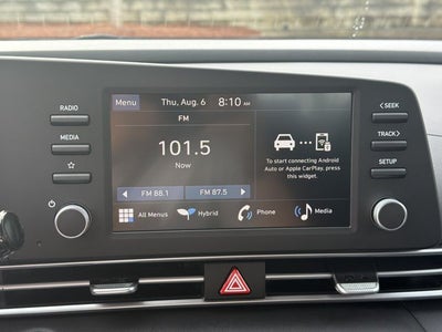 2026 Hyundai Elantra Hybrid Blue