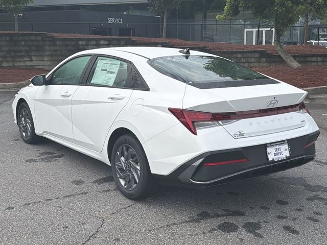 2026 Hyundai Elantra Hybrid Blue