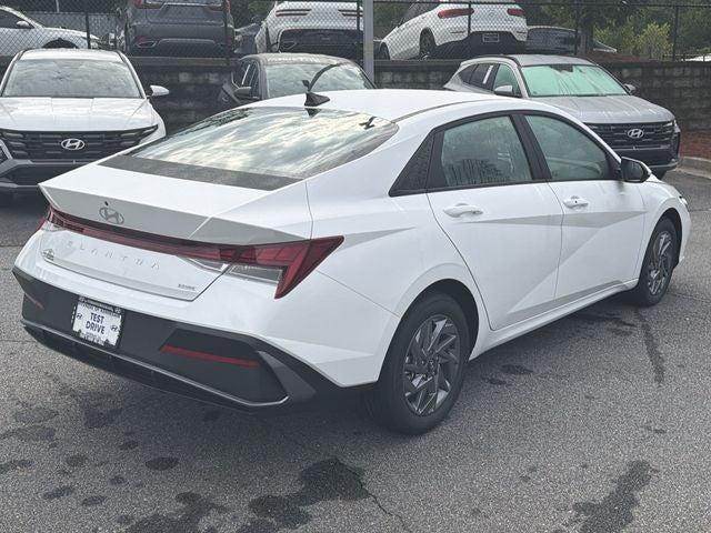 2026 Hyundai Elantra Hybrid Blue