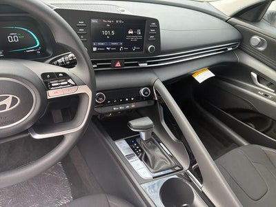 2026 Hyundai Elantra Hybrid Blue