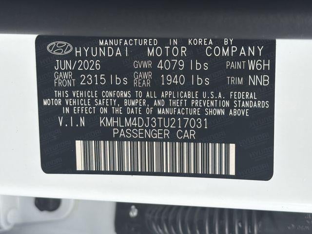 2026 Hyundai Elantra Hybrid Blue