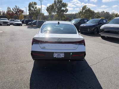 2026 Hyundai Elantra Hybrid Blue