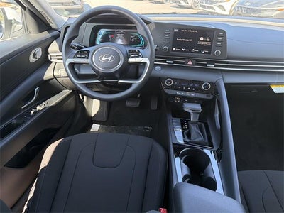 2026 Hyundai Elantra Hybrid Blue