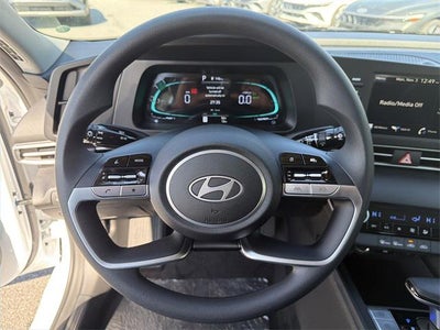 2026 Hyundai Elantra Hybrid Blue