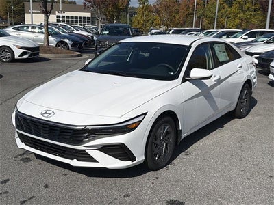 2026 Hyundai Elantra Hybrid Blue