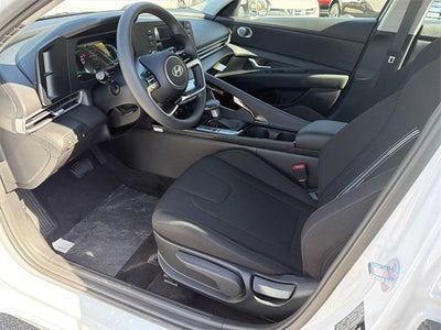 2026 Hyundai Elantra Hybrid Blue