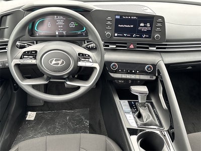 2026 Hyundai Elantra Hybrid Blue