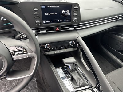 2026 Hyundai Elantra Hybrid Blue