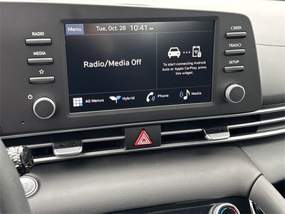 2026 Hyundai Elantra Hybrid Blue