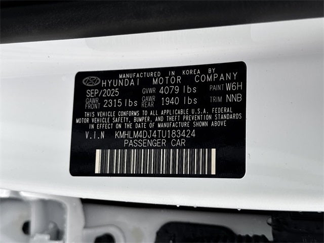 2026 Hyundai Elantra Hybrid Blue