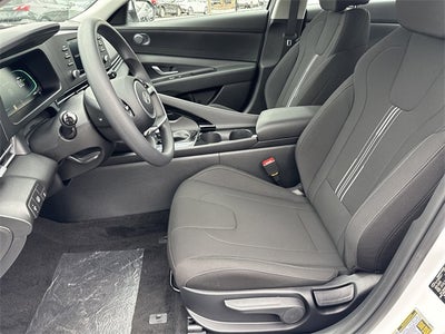 2026 Hyundai Elantra Hybrid Blue