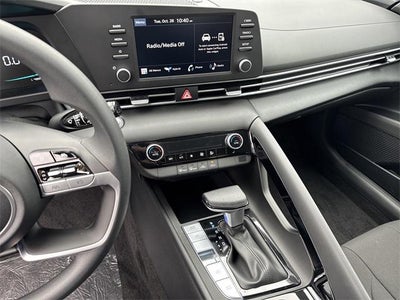 2026 Hyundai Elantra Hybrid Blue