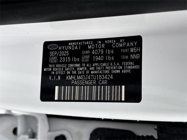 2026 Hyundai Elantra Hybrid Blue