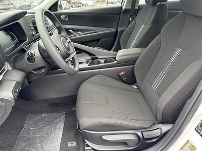 2026 Hyundai Elantra Hybrid Blue