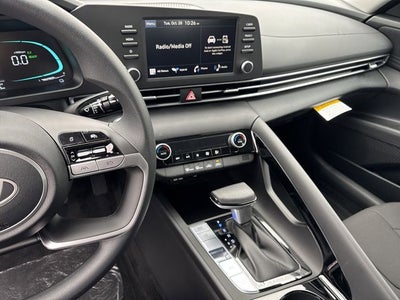 2026 Hyundai Elantra Hybrid Blue