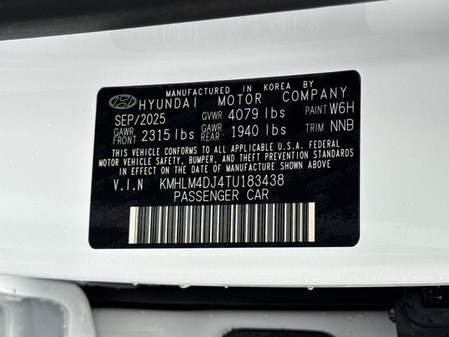 2026 Hyundai Elantra Hybrid Blue