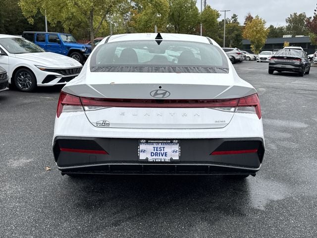 2026 Hyundai Elantra Hybrid Blue