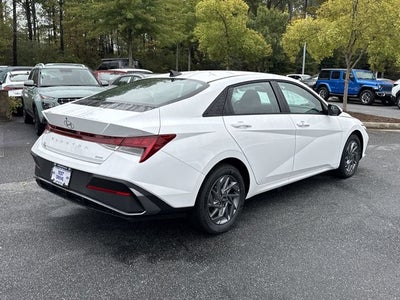 2026 Hyundai Elantra Hybrid Blue