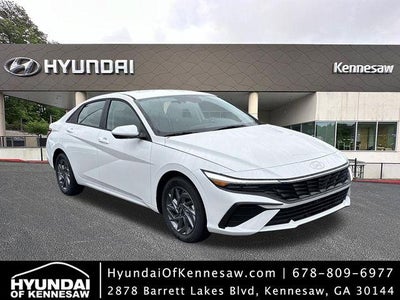 2026 Hyundai Elantra Hybrid Blue