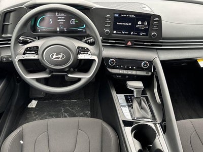 2026 Hyundai Elantra Hybrid Blue