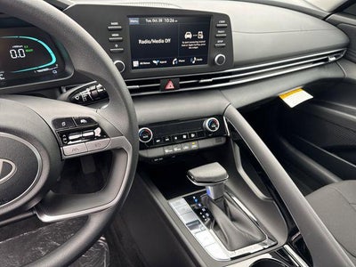 2026 Hyundai Elantra Hybrid Blue