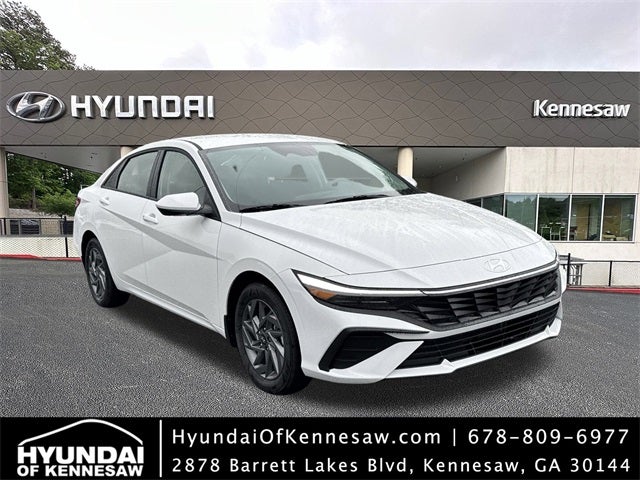 2026 Hyundai Elantra Hybrid Blue