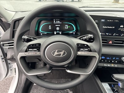 2026 Hyundai Elantra Hybrid Blue