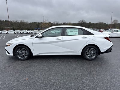 2026 Hyundai Elantra Hybrid Blue