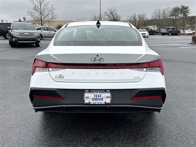 2026 Hyundai Elantra Hybrid Blue