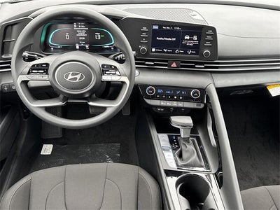 2026 Hyundai Elantra Hybrid Blue