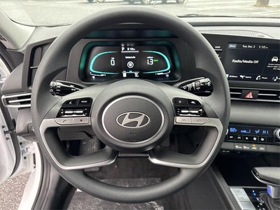 2026 Hyundai Elantra Hybrid Blue