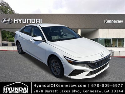 2026 Hyundai Elantra Hybrid Blue