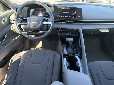 2026 Hyundai Elantra Hybrid Blue